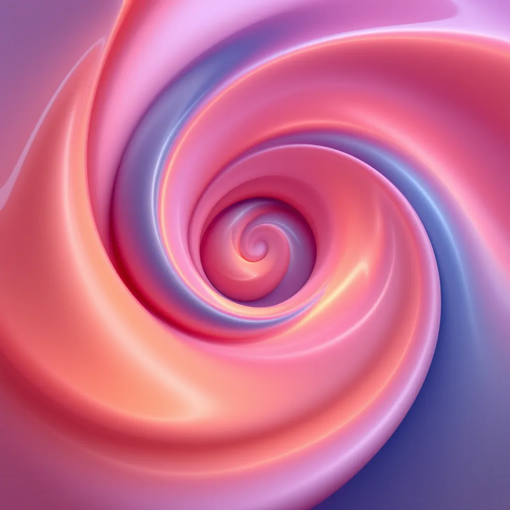Abstract gradient render of an unfurling spiral — symbolising continuous improvement and compounding growth.